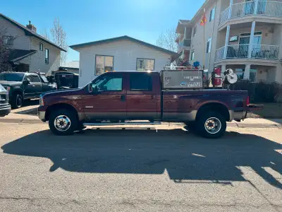 2007 Ford F 350, 268757 K. New tires, newer rims and new brakes. I’ve done the head gaskets and work...