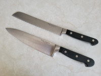 Regent Sheffield Kitchen Knife Set – Chef and Bread Knives