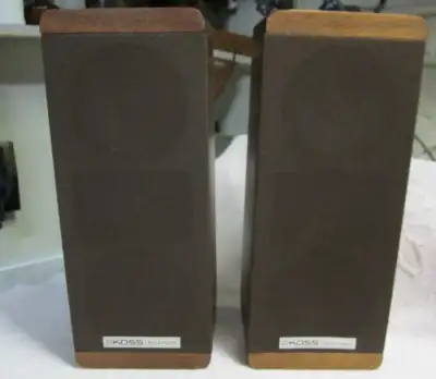 Vintage Koss stereo speakers M80 bookshelf, View more