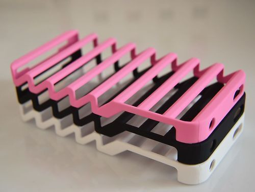 Coques protecteurs pour Iphone 4 & 4S, blanc, noir et rose dans Accessoires pour cellulaires  à Longueuil/Rive Sud