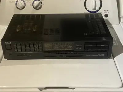 Vintage Akai amplifier, View more