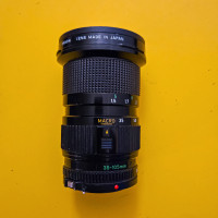 Canon FD 35-105mm f/3.5 MF Zoom Macro Lens