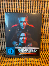Renfield 4K - Steelbook (2-Disc Blu-ray/UHD, 2023)+Slipcover.Nic
