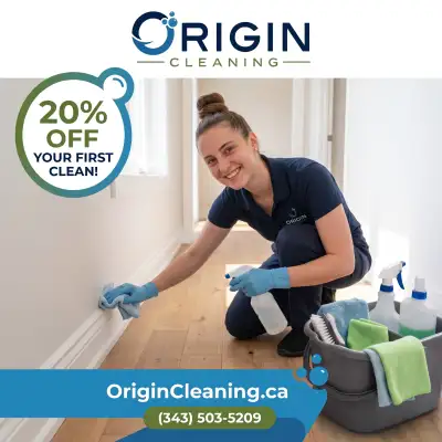 Message to get your free quote. Mention this ad for 20% off your first clean! Our cleaners are insur...