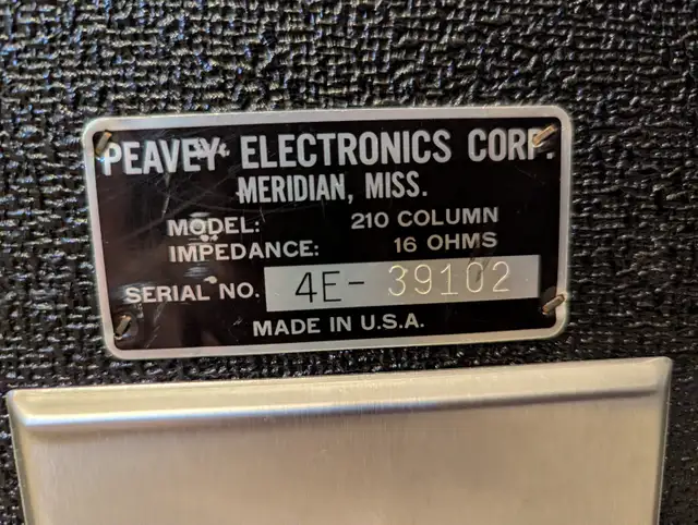 Peavey Stage Monitors Dual 10" Woofers 70 Watts 16 Ohms 1980's in Stereo Systems & Home Theatre in Red Deer - Image 11