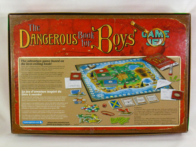 The Dangerous Book for Boys Board Game 2006 Parker Brothers 100% in Toys & Games in Regina - Image 2