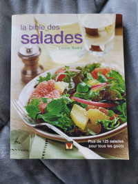 Livre La Bible des salades de Louise Rivard