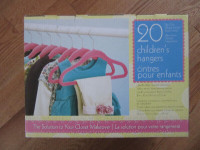 SALE NEW Children's Hangers ( 20 in Box )