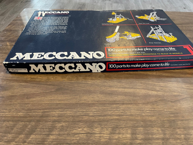 Mecano construction toy set 1 1972 in Toys & Games in North Bay - Image 4
