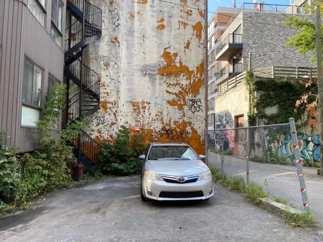'Downtown Montreal' Large Private Outdoor PARKING For Rent