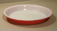 Vintage Rare Pyrex Flamingo Pink  Round Pie Plate/ Dish