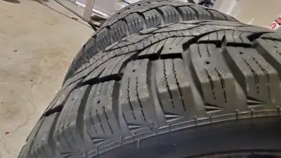 Selling 4 JOYROAD WINTER RX818 16-inch winter tries on rims that was used on a 2009 Toyota Corolla S...