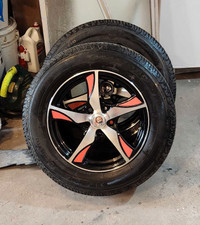 All season tires with rims
