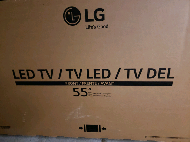 LG LED TV 55" 4K + Android ou Amazon fire stick Smart TV BOX in TVs in Laval / North Shore - Image 2