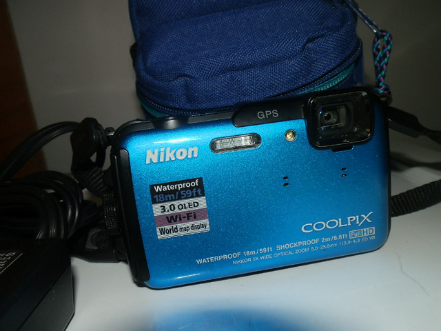 Nikon COOLPIX AW110 16.0MP Water/Shock Proof GPS Digital Camera in Cameras & Camcorders in Dartmouth - Image 2