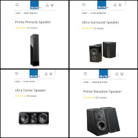 SVS Home Theater speakers bundle 