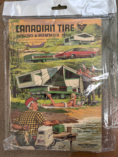 Vintage Canadian Tire Catalogue 1968, View more