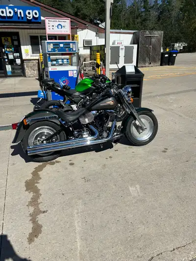 1995 fatboy FLSTF very low mileage 12,000km Second owner, very well maintained. Lots of aftermarket...