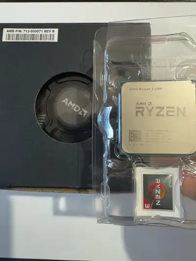 Ryzen 3 1200 cpu and cooler, View more