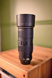 Objectif telezom Nikon AF-S 70-200 f/4 vr