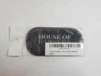 House Of Barbers hair grippers - hair holder black 2pcs