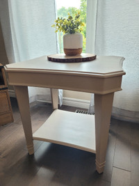 Warm Grey Wood table