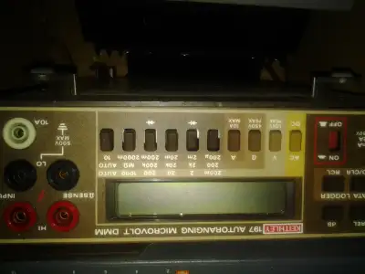 Keithley Model 197 Autoranging Microvolt 120V 5.5 Digit DMM Digi, View more