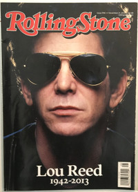 Rolling Stone Magazine - Lou Reed tribute issue -  Nov 2013