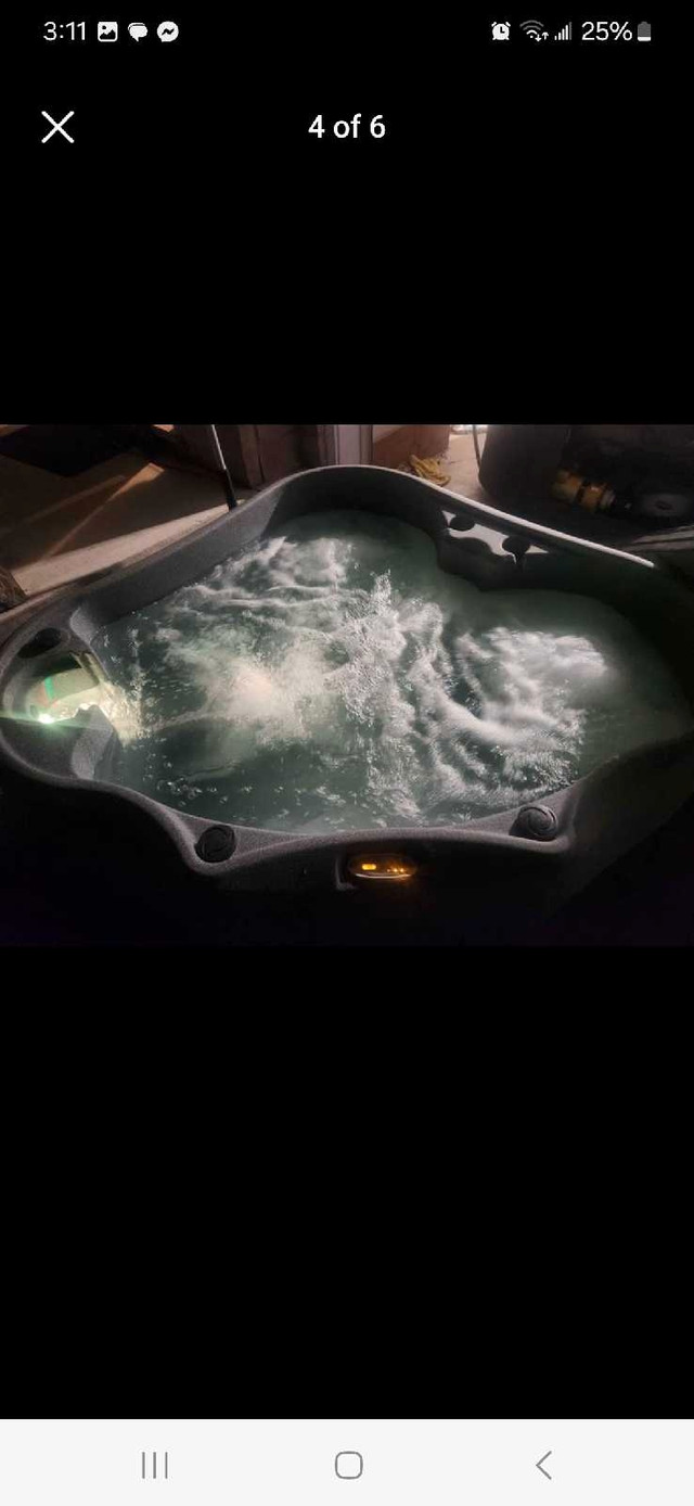 Aqua rest plug&play hot tub 120v  in Hot Tubs & Pools in St. Catharines - Image 4