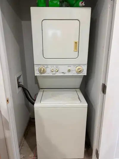 Stackable trailer washer and dryer, View more