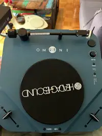 Omni Turntable Blue Headache Sound Portablist