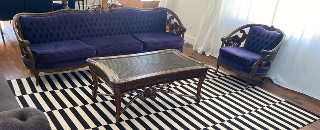 Set de Salon Vintage / Vintage Living Room Set - Must See! dans Sofas et futons  à Laurentides