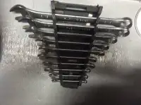 Husky chrome 10 piece wrench set