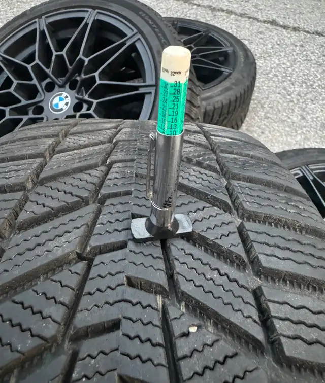 225/45R18 (5x112) M340i Rims And Continental Winters (BMW) in Tires & Rims in City of Toronto - Image 11