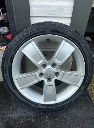 Hi there. I am selling these Kia RIMS and TIRES for my daughter and son in law. My daughter owned a...