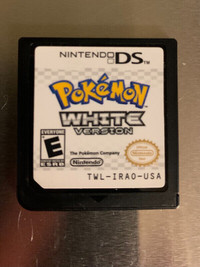 Pokémon White Version DS Game Cartridge, $95