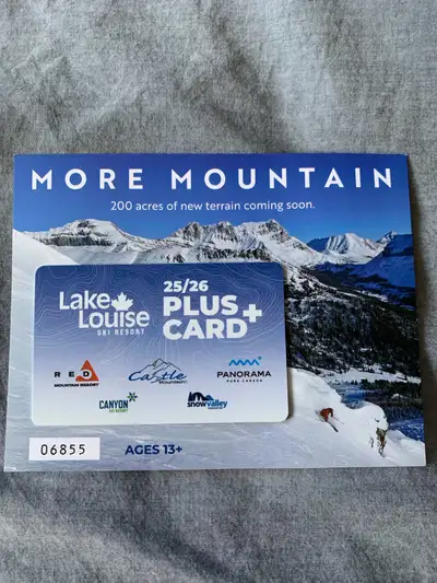 Lake Louise Plus Card , View more