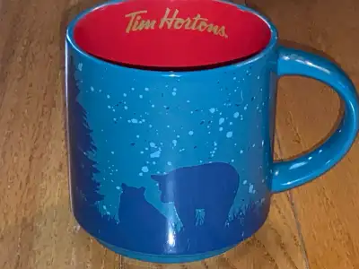 Tim Hortons #017 Blue Bear Mug Limited Edition , View more