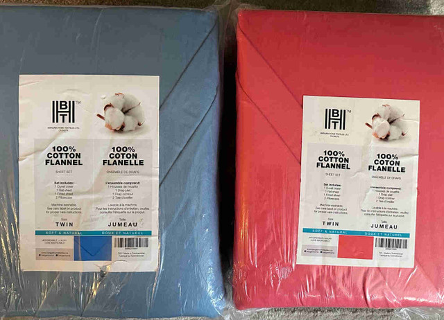 New Twin Complete Cotton Set in Bedding in Markham / York Region