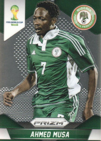 Ahmed Musa 2014 Panini Prizm FIFA World Cup Soccer #154 Nigeria
