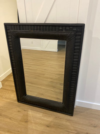Large black mirror 