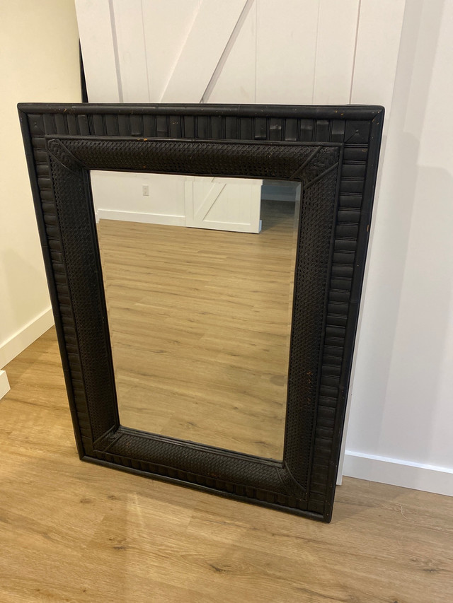 Large black mirror  in Home Décor & Accents in Saint John