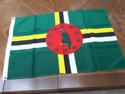 2 x 3 ft Polyester flag with grommets New in package