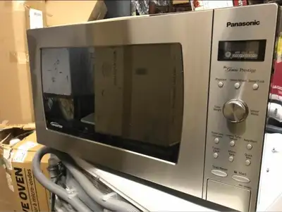 MICROWAVE OFF 90% SALE Panasonic 2.2 Cu. Ft. Counter top inverter (NNSD980S) - Stainless Steel BRAMP...
