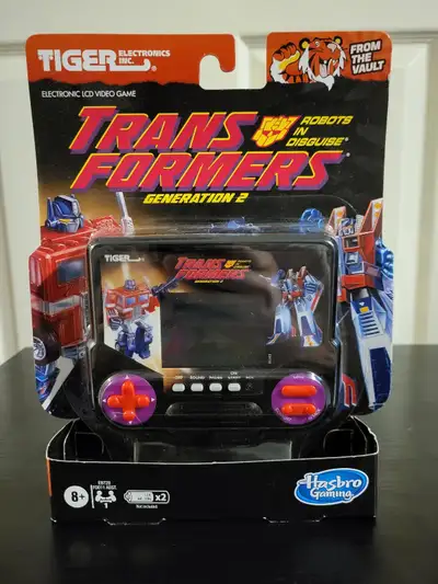 Tiger Electronics Transformers Generation 2 Handheld Game $17, View more