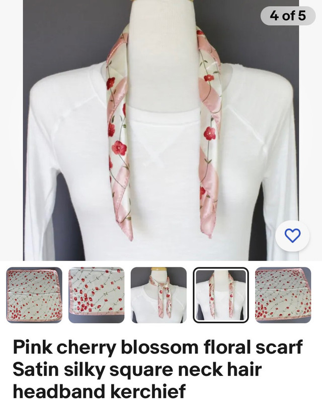Scarf Cherry Blossom Neck Scarf  in Women's - Other in Sudbury
