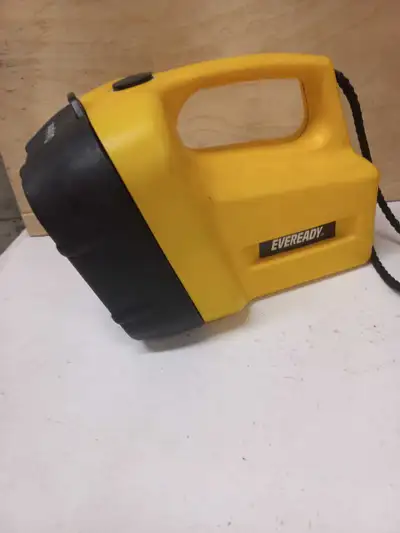 Brighten up your adventures with this Eveready flashlight! This flashlight is in used condition, per...