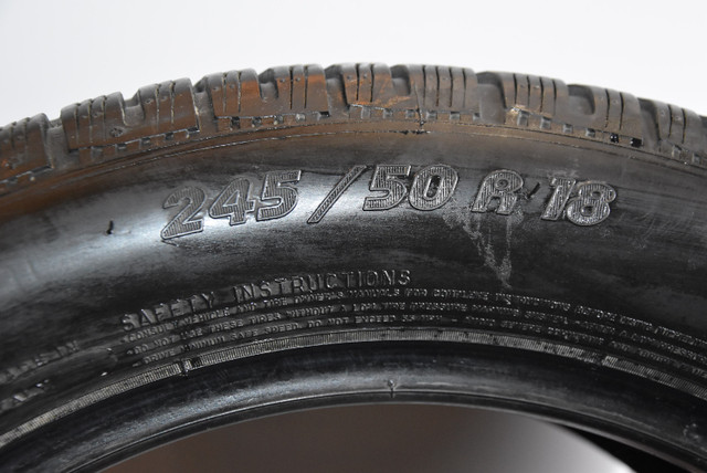Pair of Michelin Snow 245 50 R18. Green Alpin and More in Tires & Rims in Stratford - Image 2