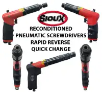 Screwdriver Air Powered Pneumatic with rapid reverse