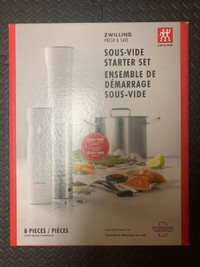 Brand New Zwilling Sous-Vide Starter Set 8 Pieces